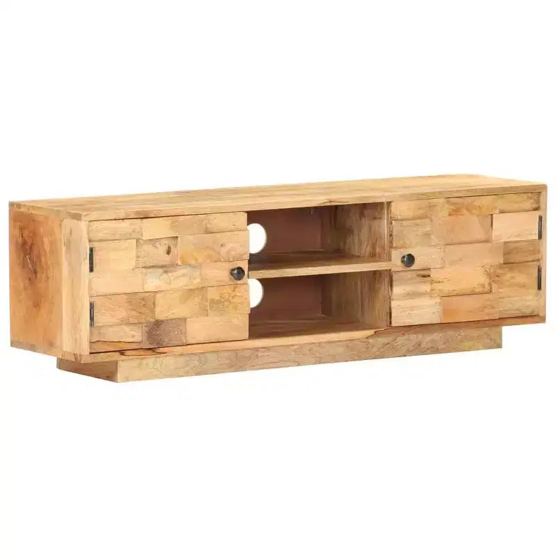 Meuble TV CHARMMA 45.7x11.8x13.8 Bois de manguier massif