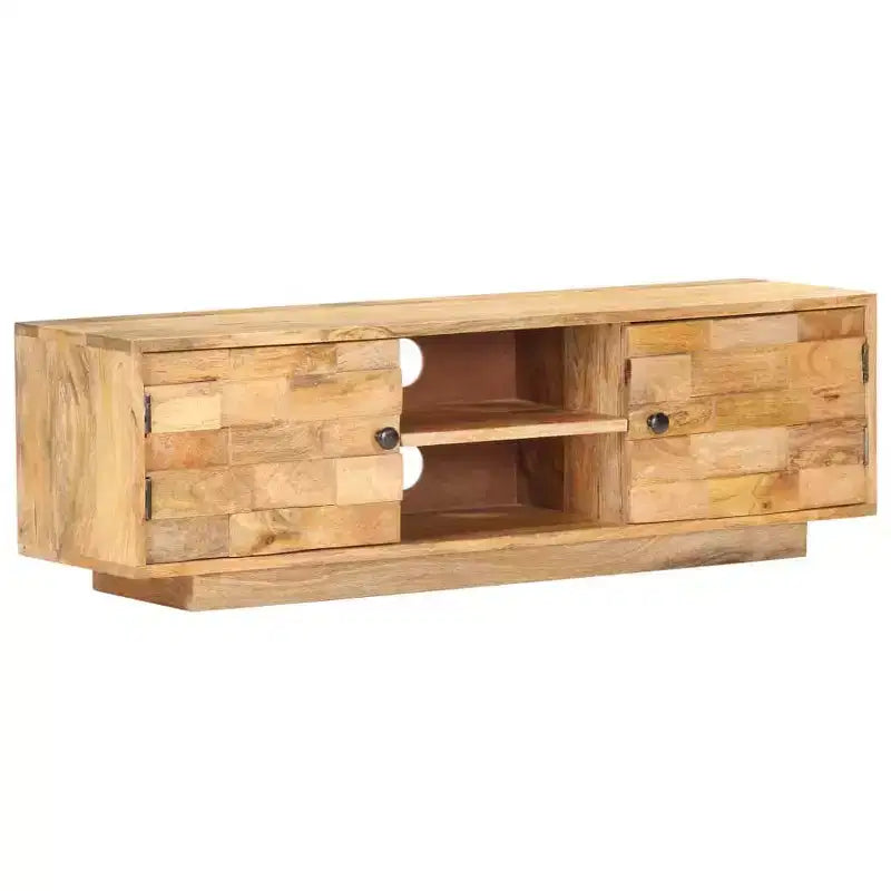 Meuble TV CHARMMA 45.7x11.8x13.8 Bois de manguier massif