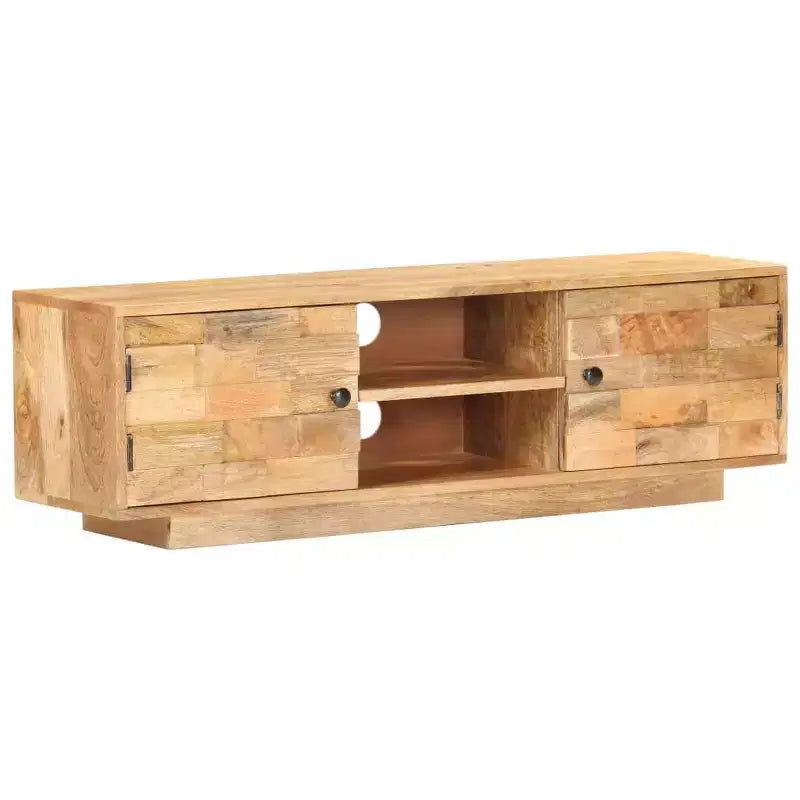 Meuble TV CHARMMA 45.7x11.8x13.8 Bois de manguier massif