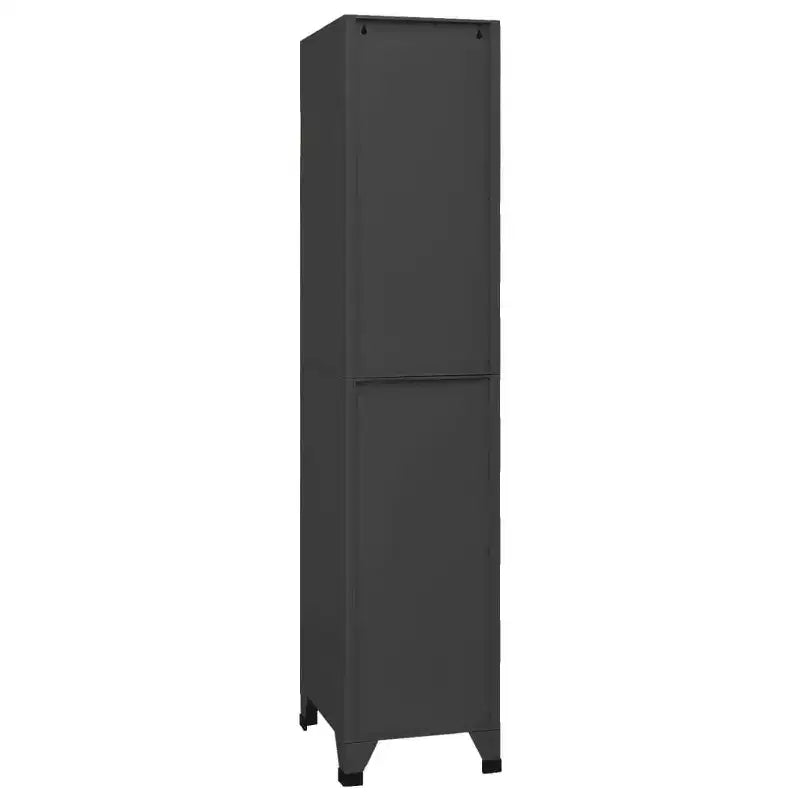 Vestiaire Métallique Anthracite Serrures Standard Armoire de Rangement