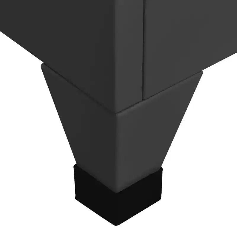 Vestiaire Métallique Anthracite Serrures Standard Armoire de Rangement