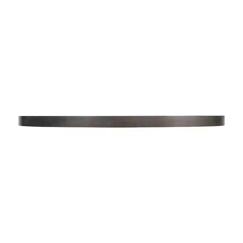 Dessus de table rond en bois massif de 3,8 cm d'épaisseur pour l'intérieur
