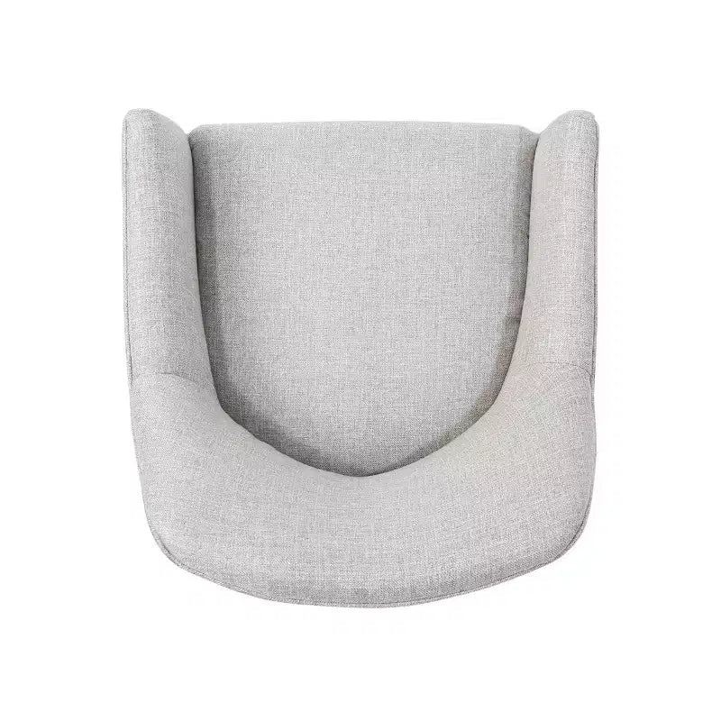 Chaise de bureau à domicile en tissu réglable en hauteur, style moderne du milieu du siècle
